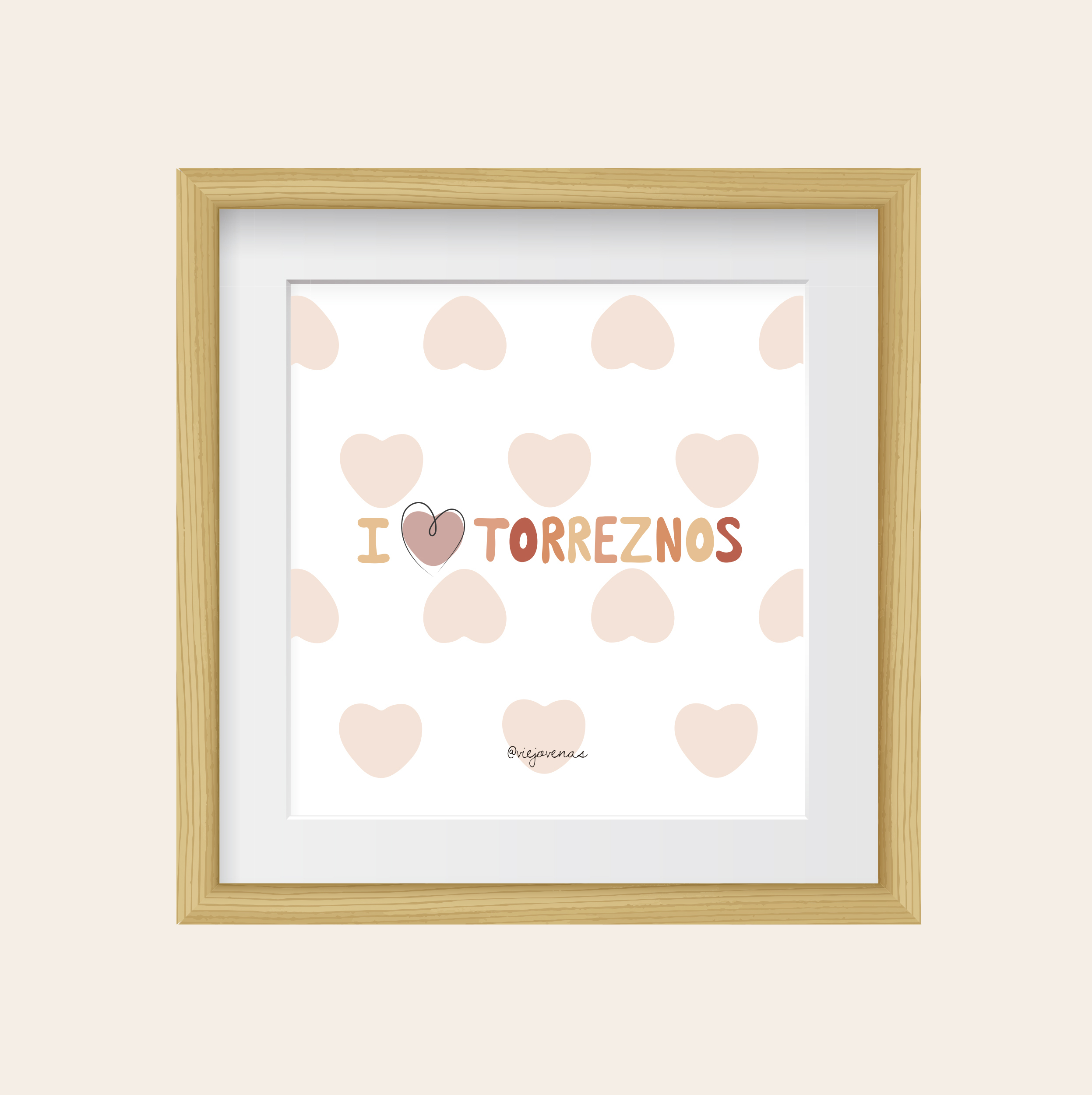 ILUSTRACIÓN "I LOVE TORREZNOS"