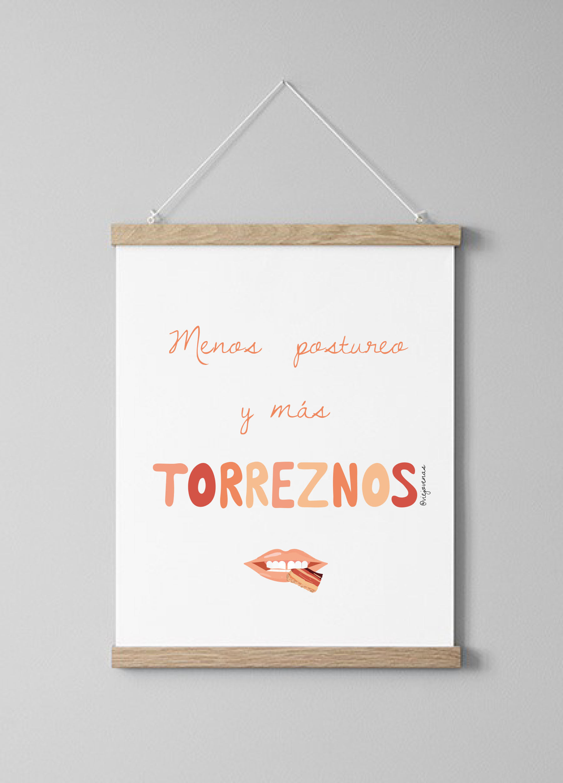 ILUSTRACIÓN "Menos postureo y más torreznos"